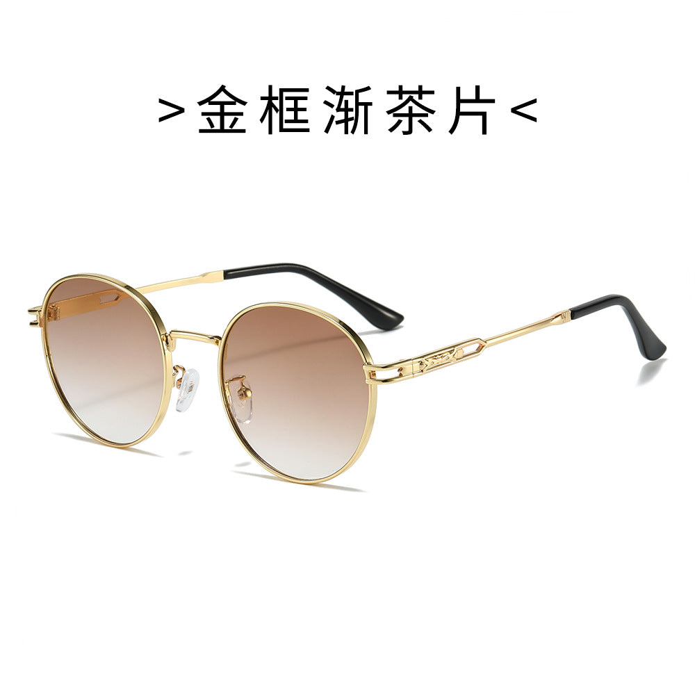 Women's Fashion Sunglasses in Minimalist Round Frame Stornfield