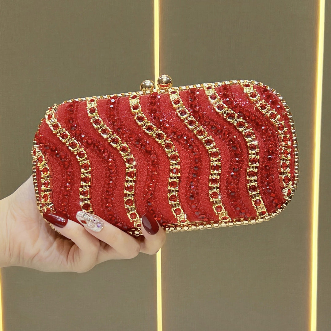 Luxe Bejeweled Evening Clutch