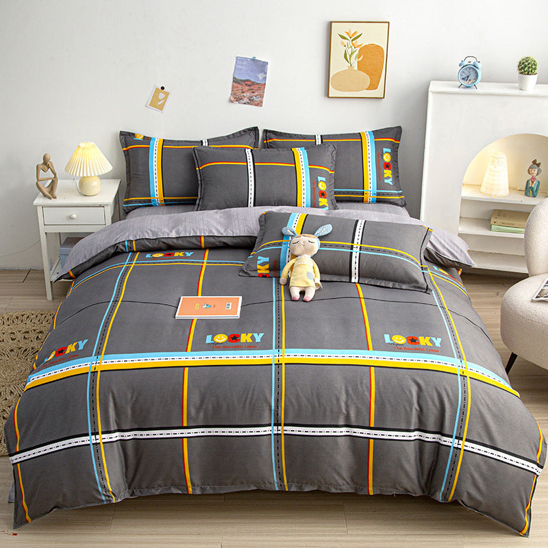 Floral Pattern Decorative Bedding Set
