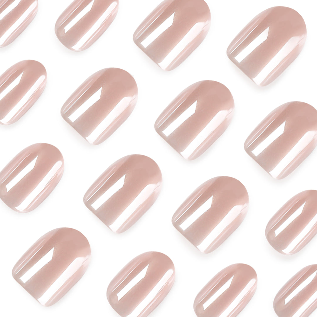 Elegant Gel Nails with Natural Shine Stornfield