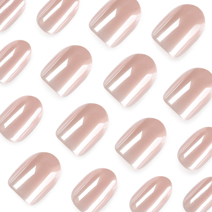 Elegant Gel Nails with Natural Shine Stornfield