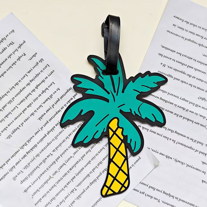Unisex Tropical Leaf-Shaped Luggage Tag Stornfield