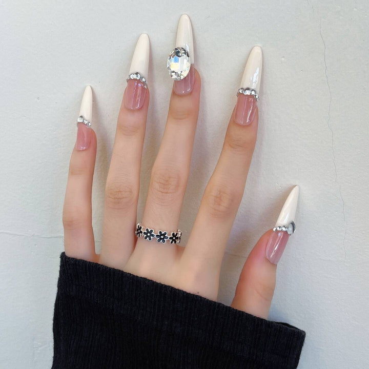 Elegant Stiletto Press-On Nail Art Stornfield