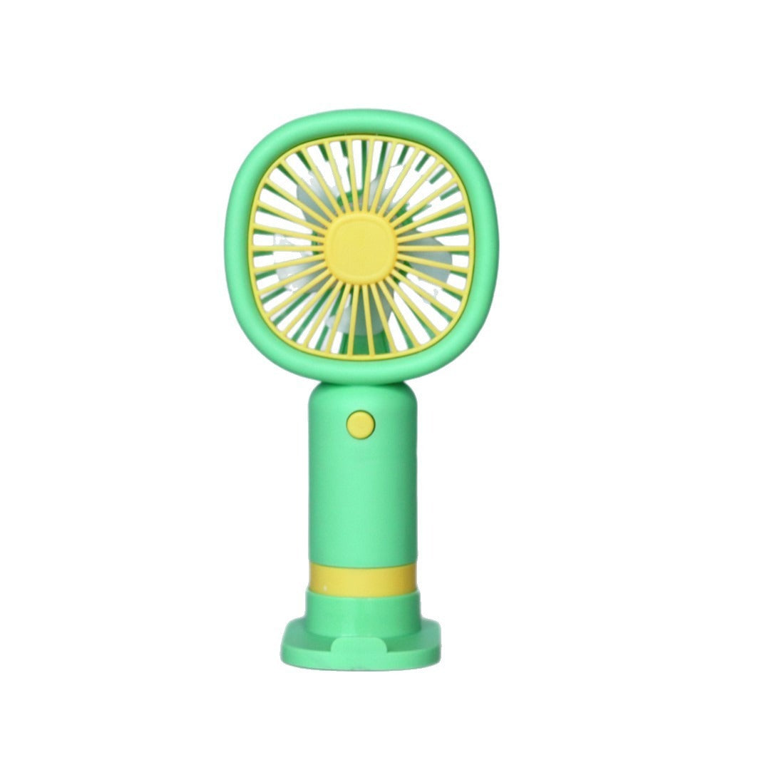 Unisex Handheld Fan with ergonomic design and practical stand function Stornfield
