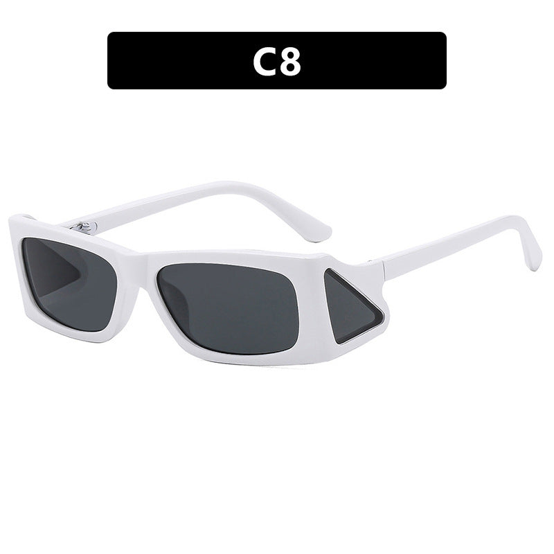 Ladies extravagant sunglasses in geometric design Stornfield