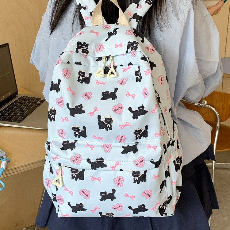 Playful backpack with cat design Stornfield