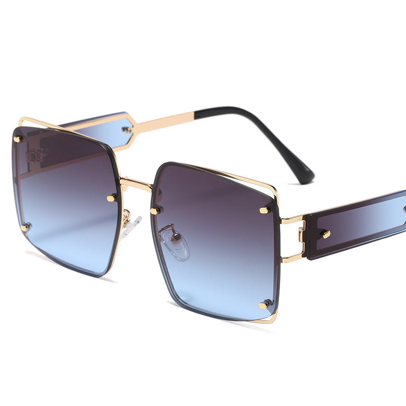 Women's elegant oversized sunglasses with distinctive geometric design Stornfield