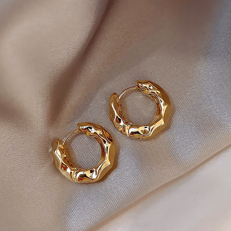 Structured Earrings Made of High-Quality Stainless Steel Stornfield