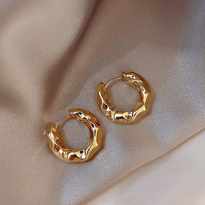 Structured Earrings Made of High-Quality Stainless Steel Stornfield