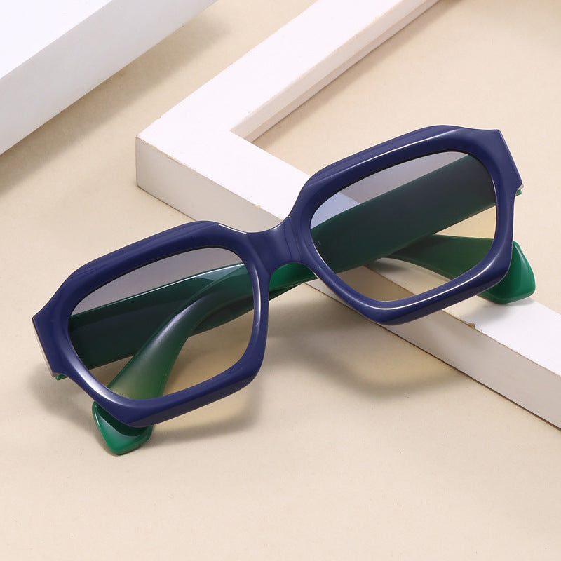 Women's fashionable geometric oversized sunglasses Stornfield