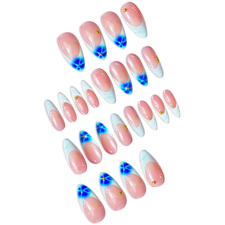 Glamorous Artistic Stiletto Press-On Nails Stornfield