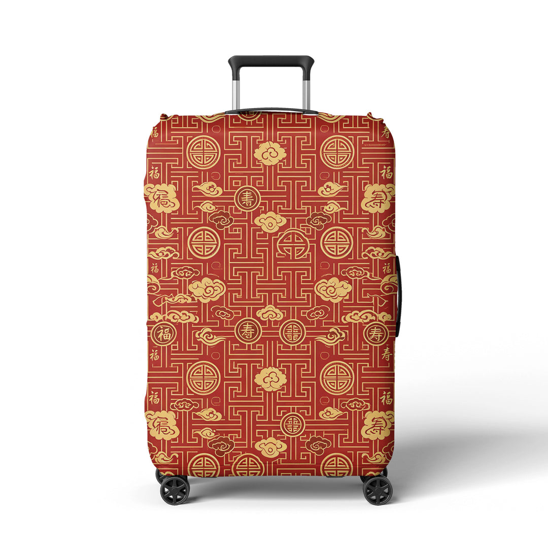 Women Hard Shell Suitcase in Elegant Bamboo Design Stornfield