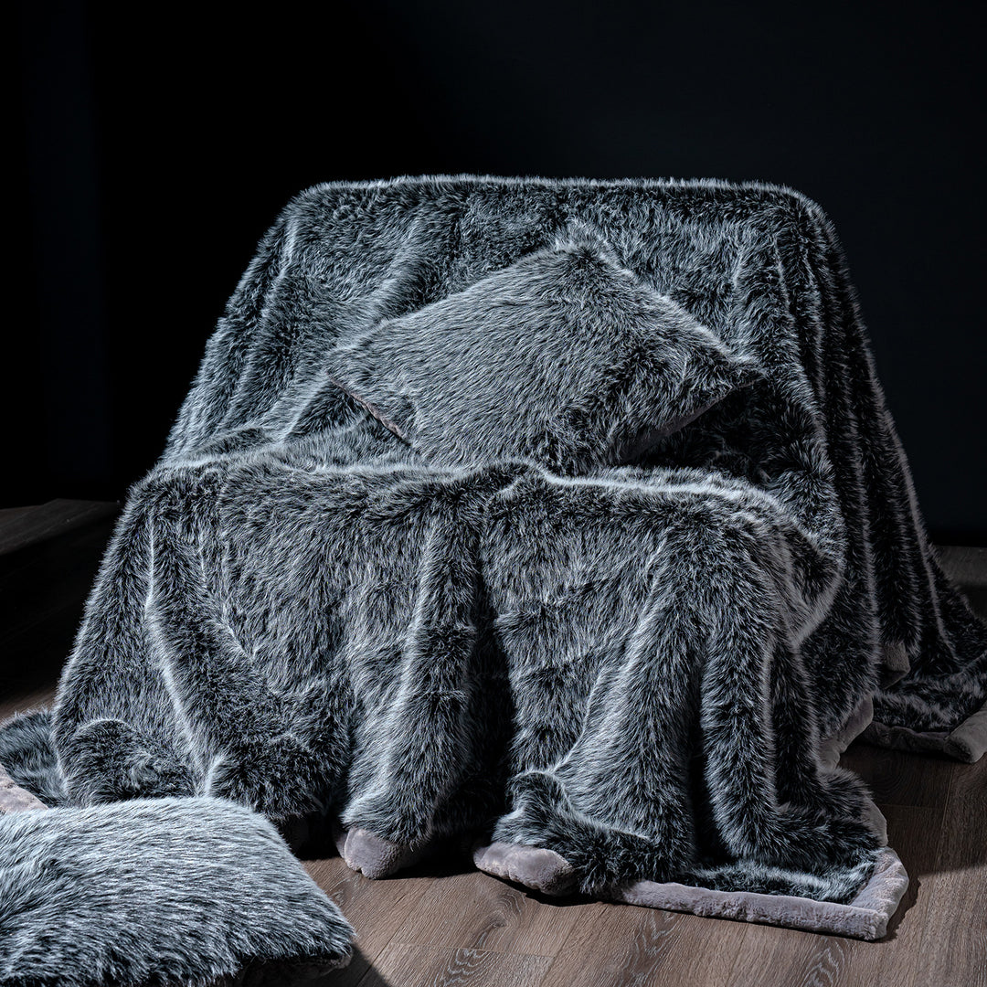 Luxurious Faux Fur Throw Blanket Stornfield 1787118668