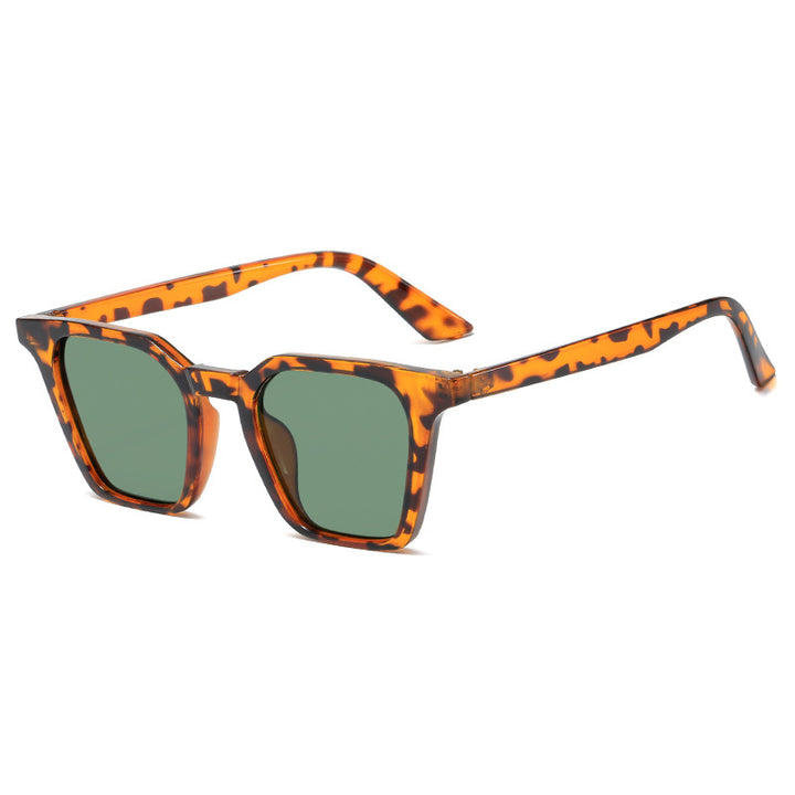 Women's square sunglasses with distinctive shield design and UV protection Stornfield