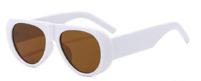 Contemporary Oversized Shield Sunglasses Stornfield