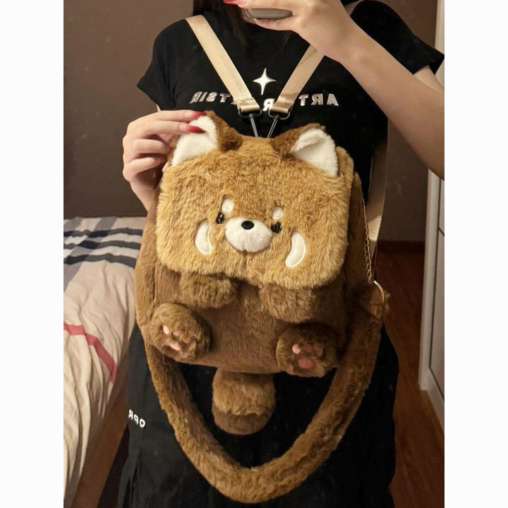 Plush backpack with animal design Stornfield