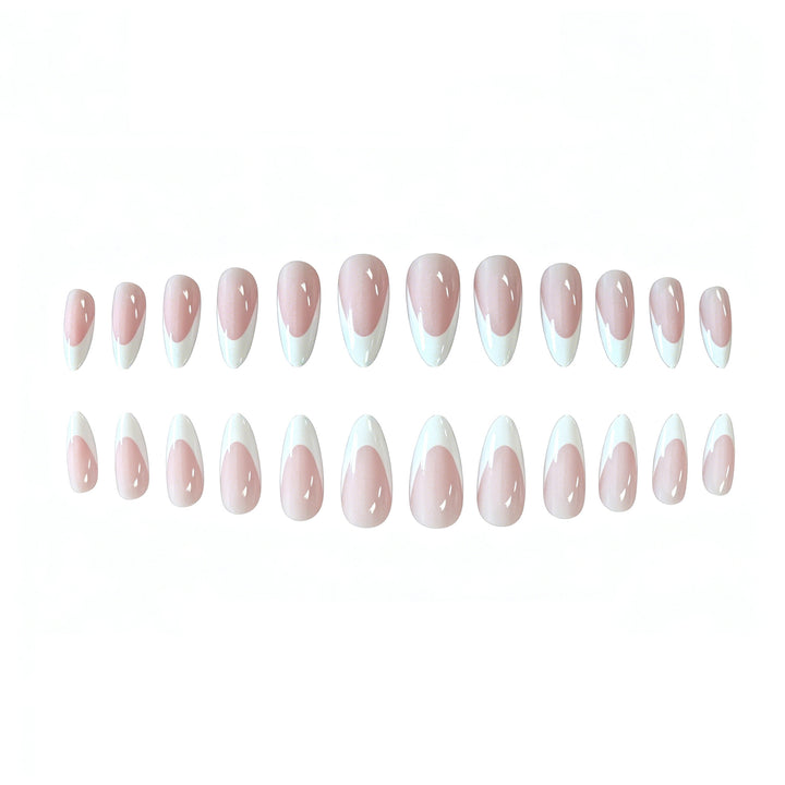 Elegant French Tip Acrylic Nail Enhancements Stornfield 1789915431