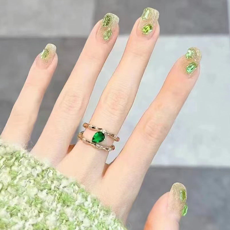 Intricate Dual Band Statement Ring