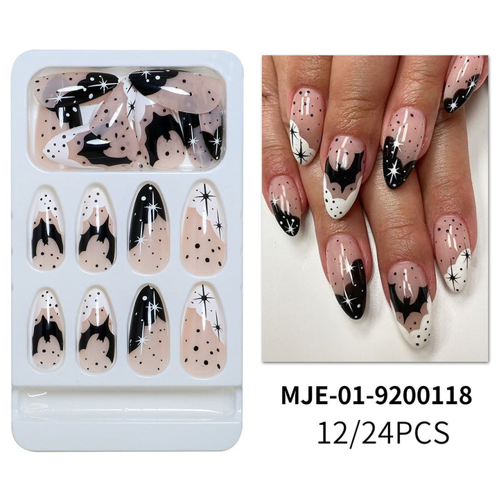 Artistic Abstract Press-On Nail Set Stornfield
