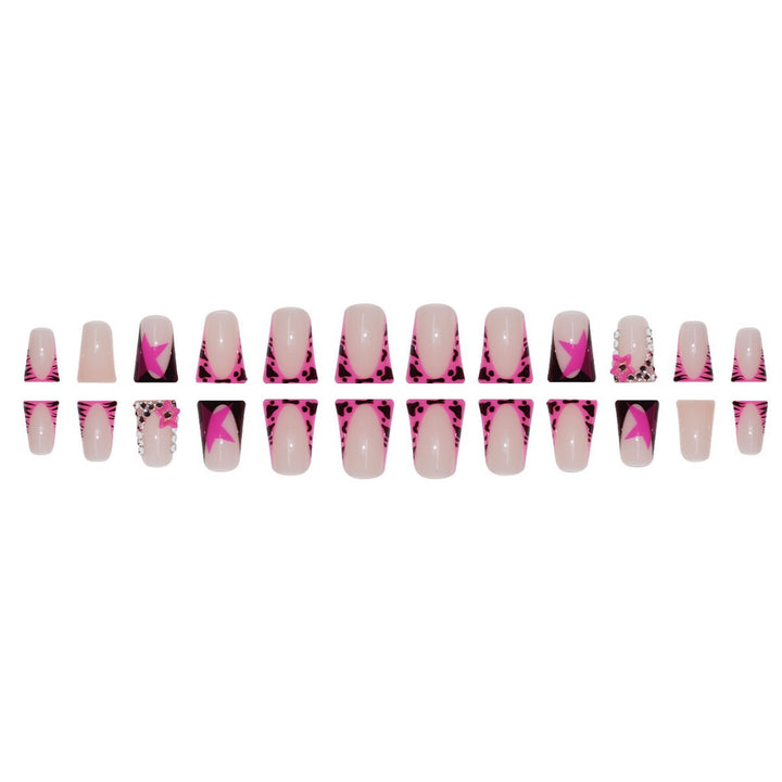 Thematic Star-Embellished Press-On Nail Extensions Stornfield