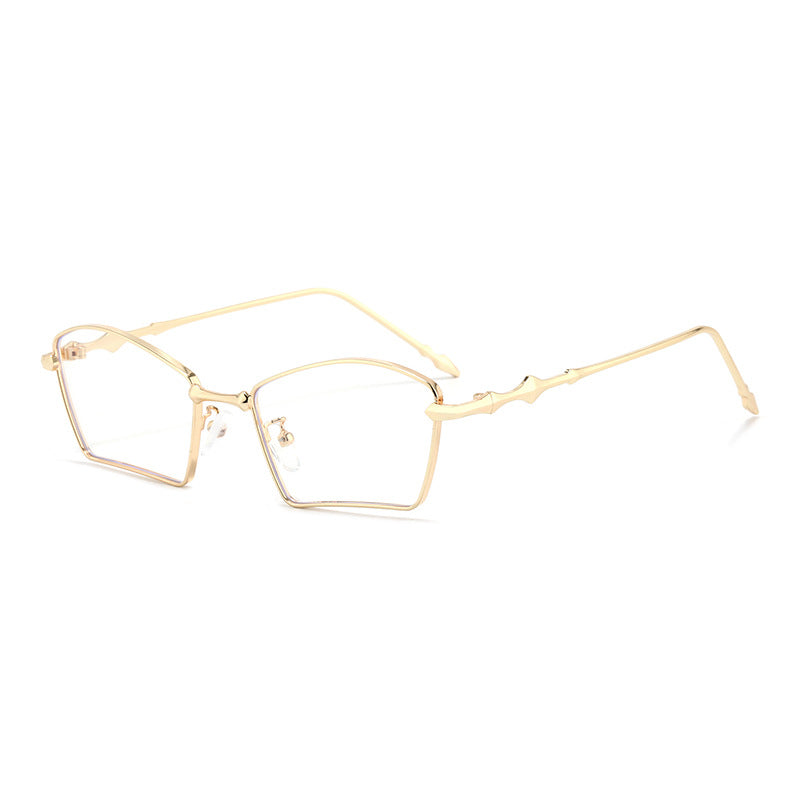 Ladies trendy sunglasses with geometric frame and gradient lenses Stornfield
