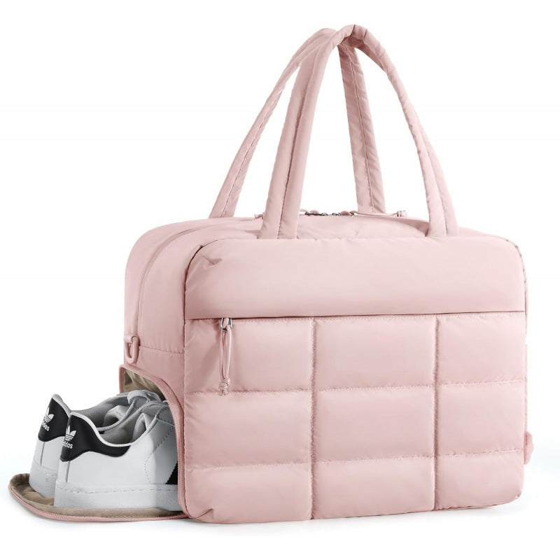 Multi-Functional Quilted Gym Duffel Bag Stornfield