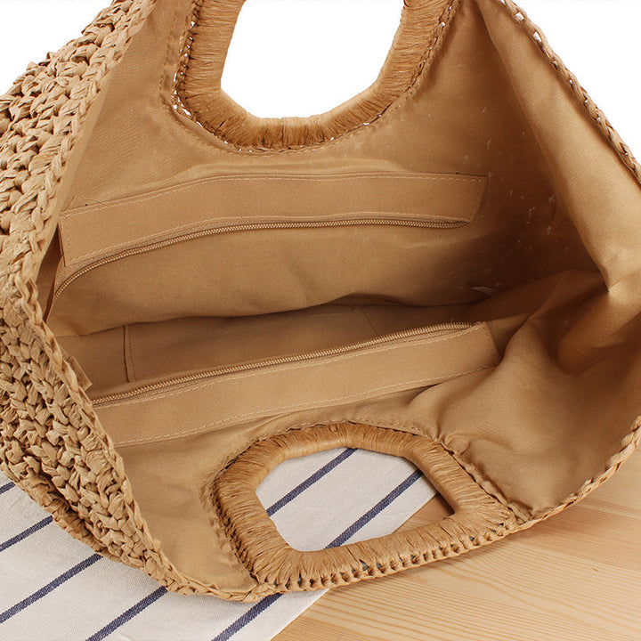 Large handbag with folded design Stornfield