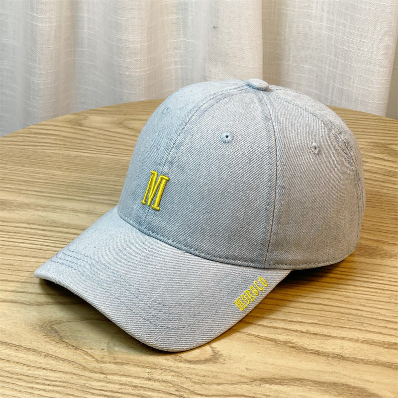 Men's Embroidered Denim Baseball Cap Stornfield