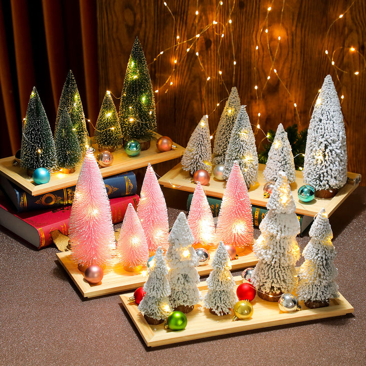 Decorative Miniature Christmas Tree Set Stornfield