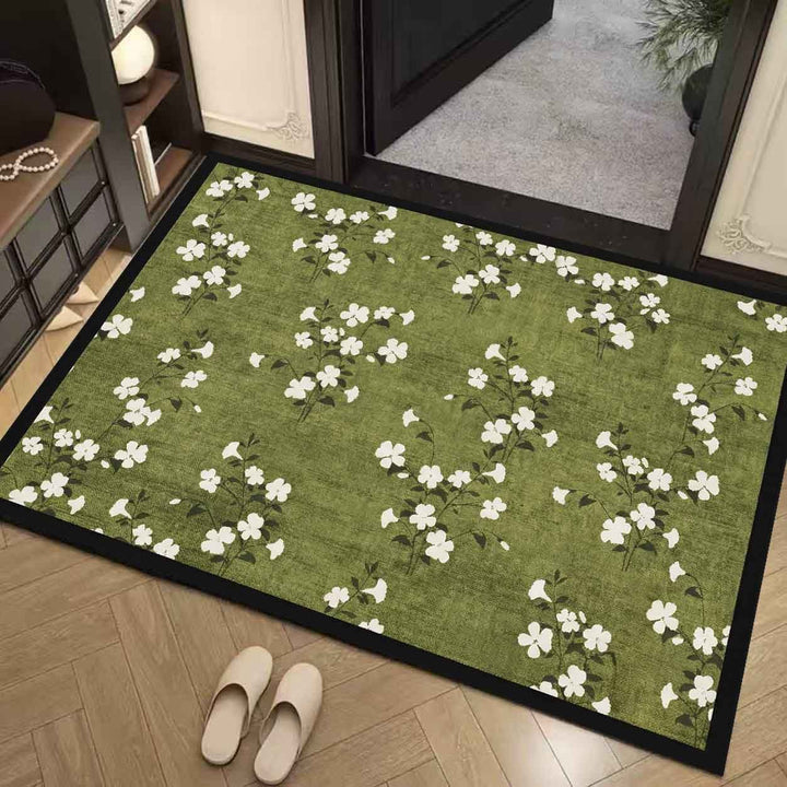 Decorative Floral Door Mat