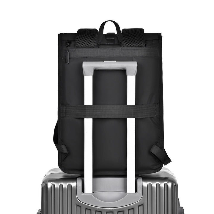 Modern Waterproof Roll-Top Backpack Stornfield