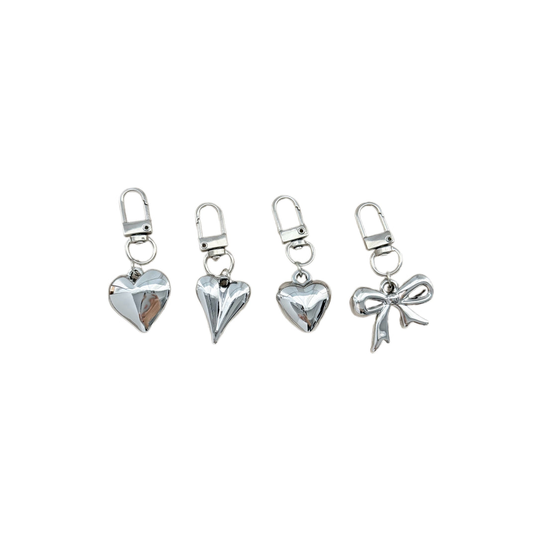 Heart-Shaped Clip-On Keychain Stornfield