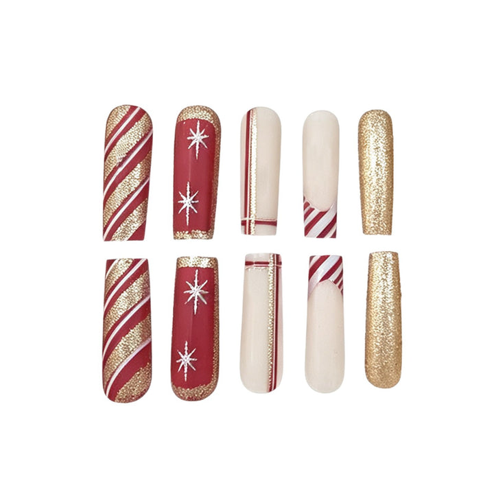 Festive Themed Acrylic Nail Art Stornfield