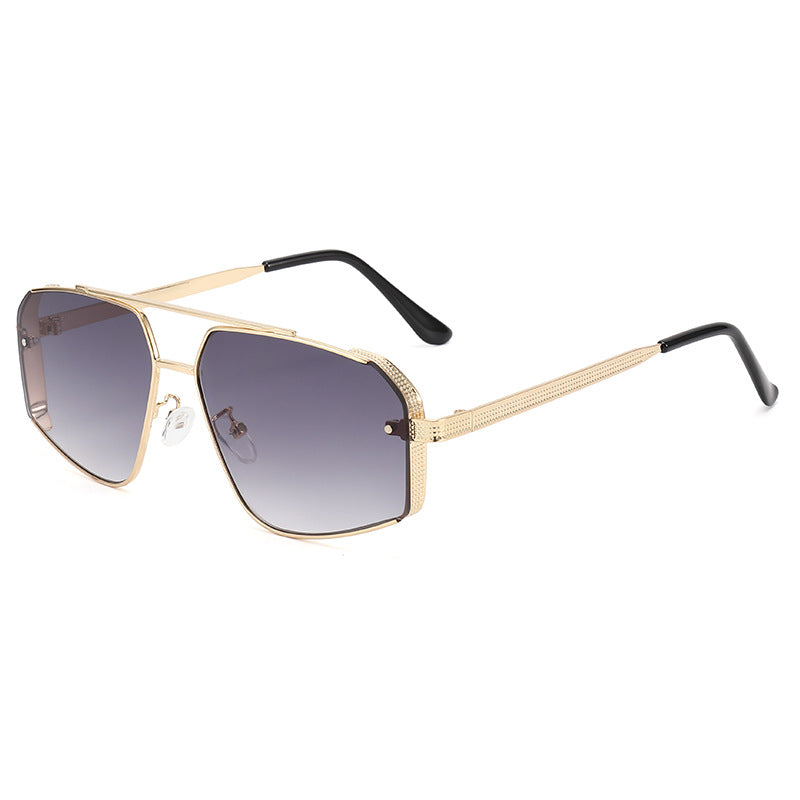 Oversized Geometric Frame Sunglasses Stornfield
