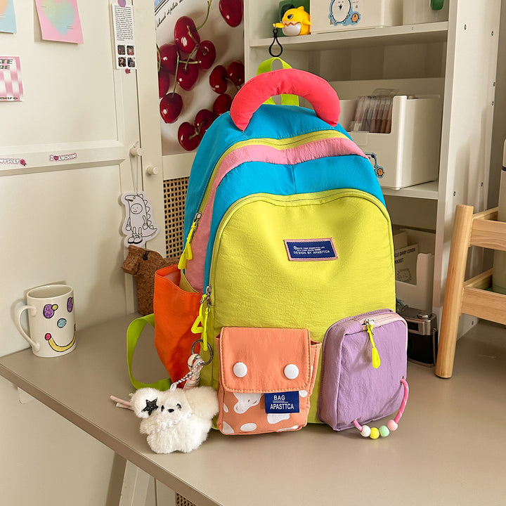 Colorful Multi-Pocket Backpack Stornfield
