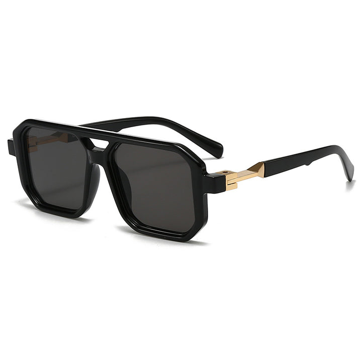 Ladies stylish oversized sunglasses with geometric frame Stornfield