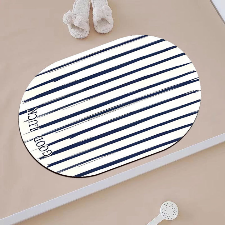 Stylish Motivational Bath Mat