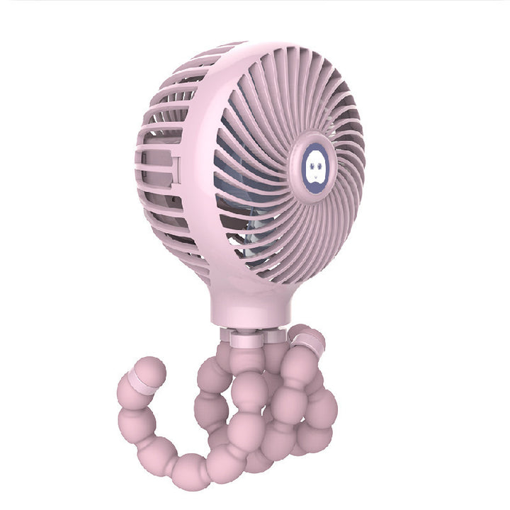 Unisex Flexible Mini Fan with 360-Degree Rotating Head Stornfield