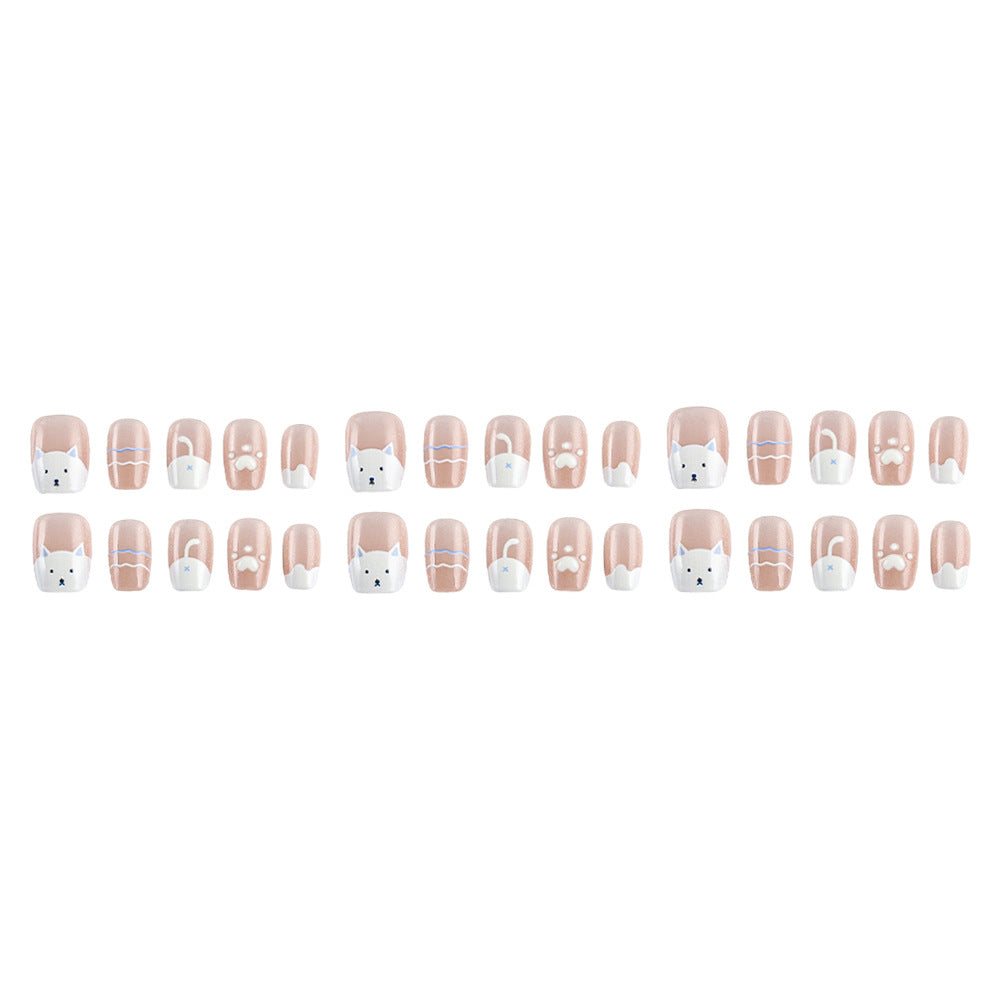 Artistic Themed Press-On Nail Art Stornfield