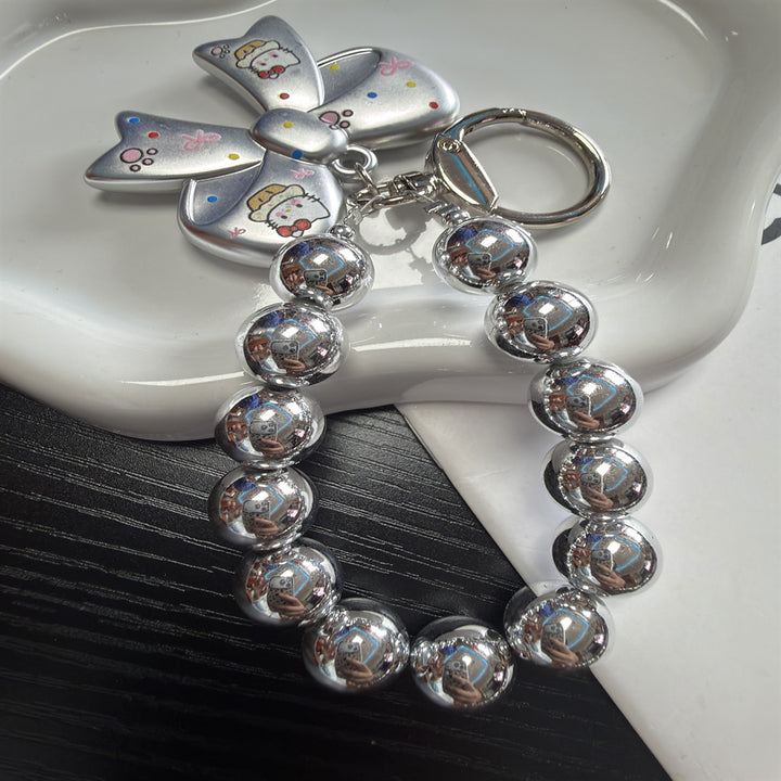 Playful Beaded Keychain Holder Stornfield