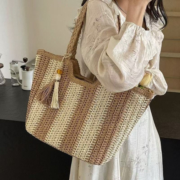 Large Hand-Knotted Shopper Stornfield