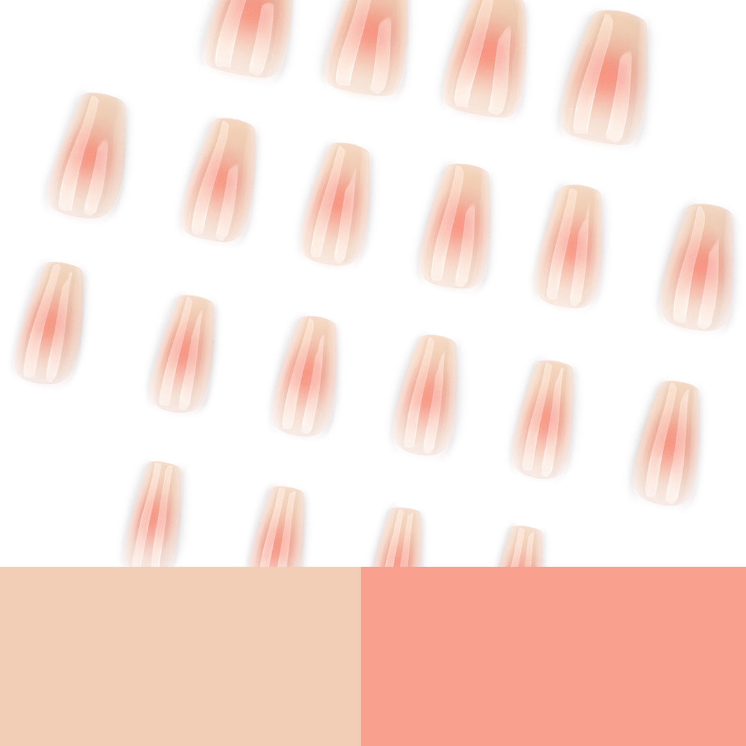Elegant Gel Nails with Naturally Glossy Finish Stornfield