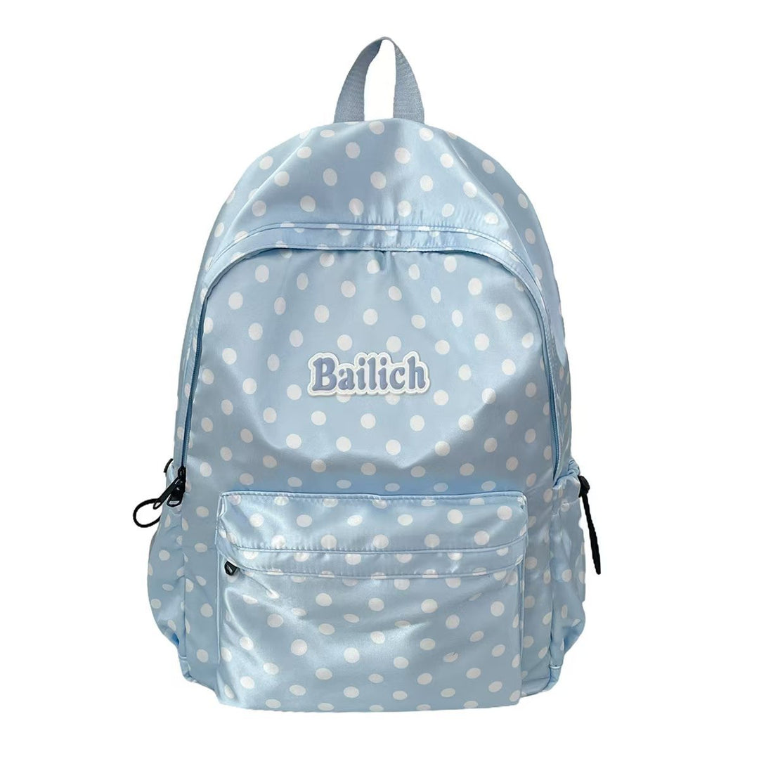 Polka Dot Patterned Casual Backpack Stornfield