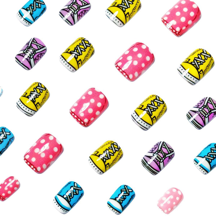 Creative Sneaker Nail Design Stornfield