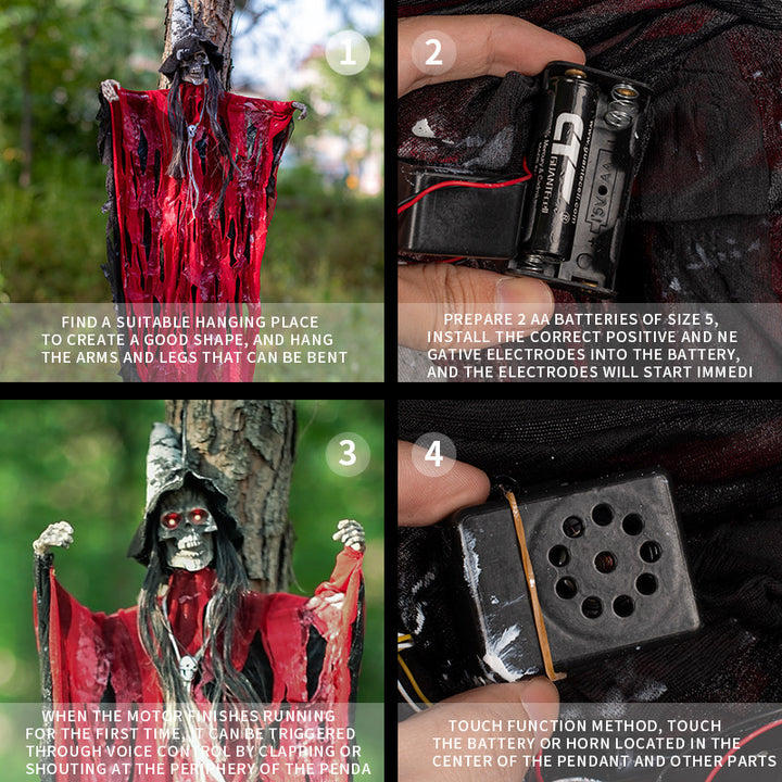 Animated Witch Figure Decoration Stornfield