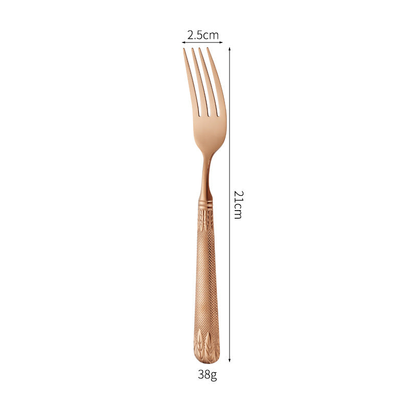 Elegant teaspoon with artistic handle design Stornfield