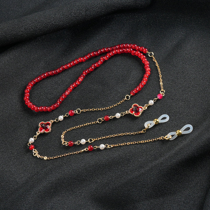 Unique Beaded Eyewear Chain Stornfield