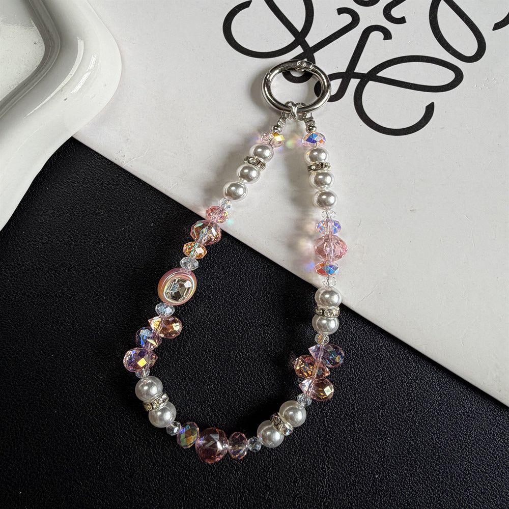 Elegant Beaded Charm Keychain Stornfield 1790135736