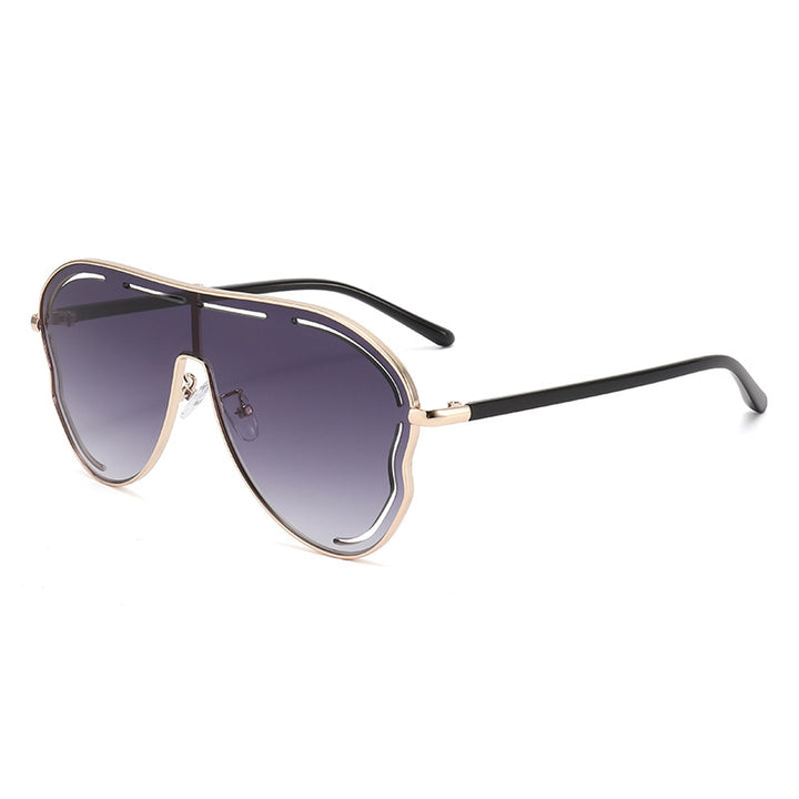 Men's Aviator-Style Shield Sunglasses Stornfield