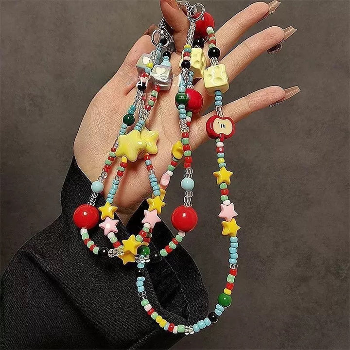 Colorful Beaded Eyewear Holder Chain Stornfield